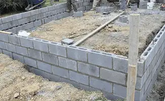 Professionals building a foundation with blocks in Las Vegas, NV